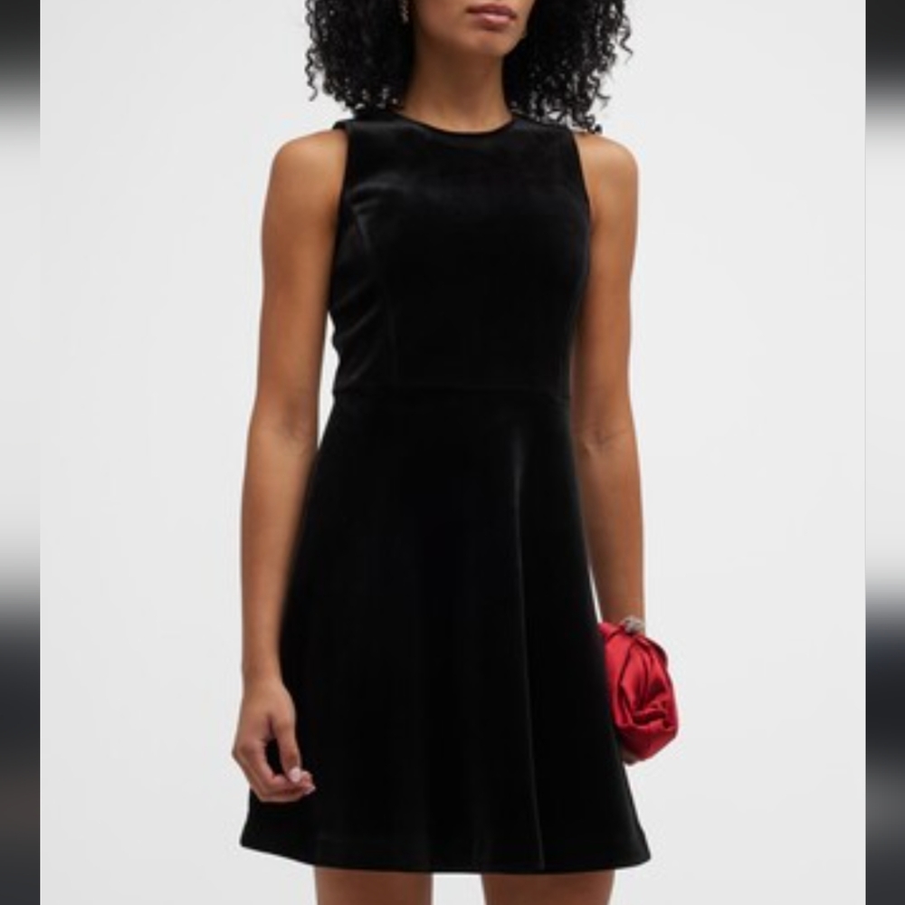 Emporio Armani velvet dress